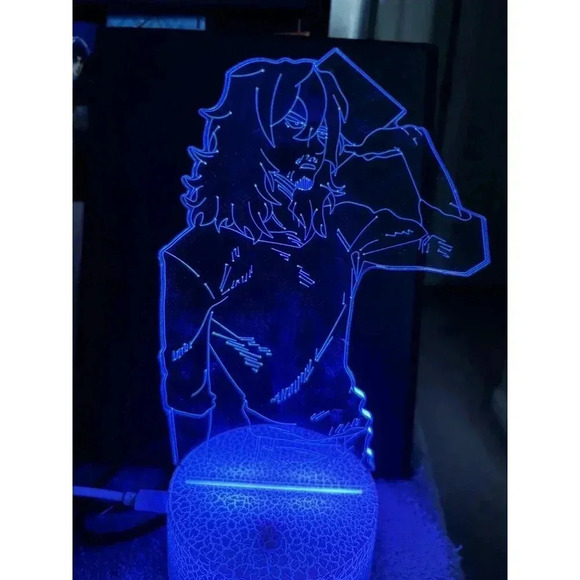 Other - My Hero Academia Anime Dabi Himiko LED 3D Light Lamp Acrylic